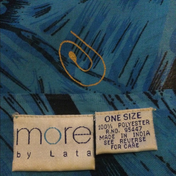 Beautiful Polyester scarf More by Lata - Picture 4 of 8